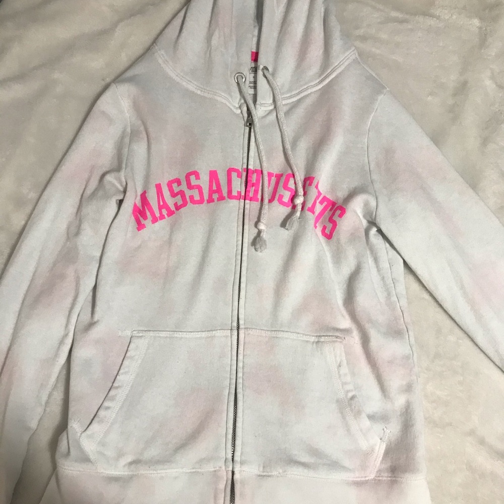 Tie dye Massachusetts hoodie